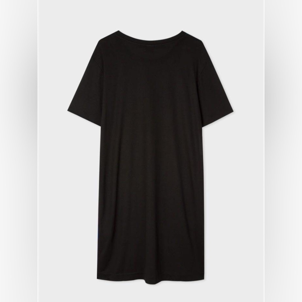 🌺🌸🌺 PAUL SMITH BLACK ALBEMARLE PRINT JERSEY DRESS , SIZE M 🌺🌸🌺 - Picture 2 of 4